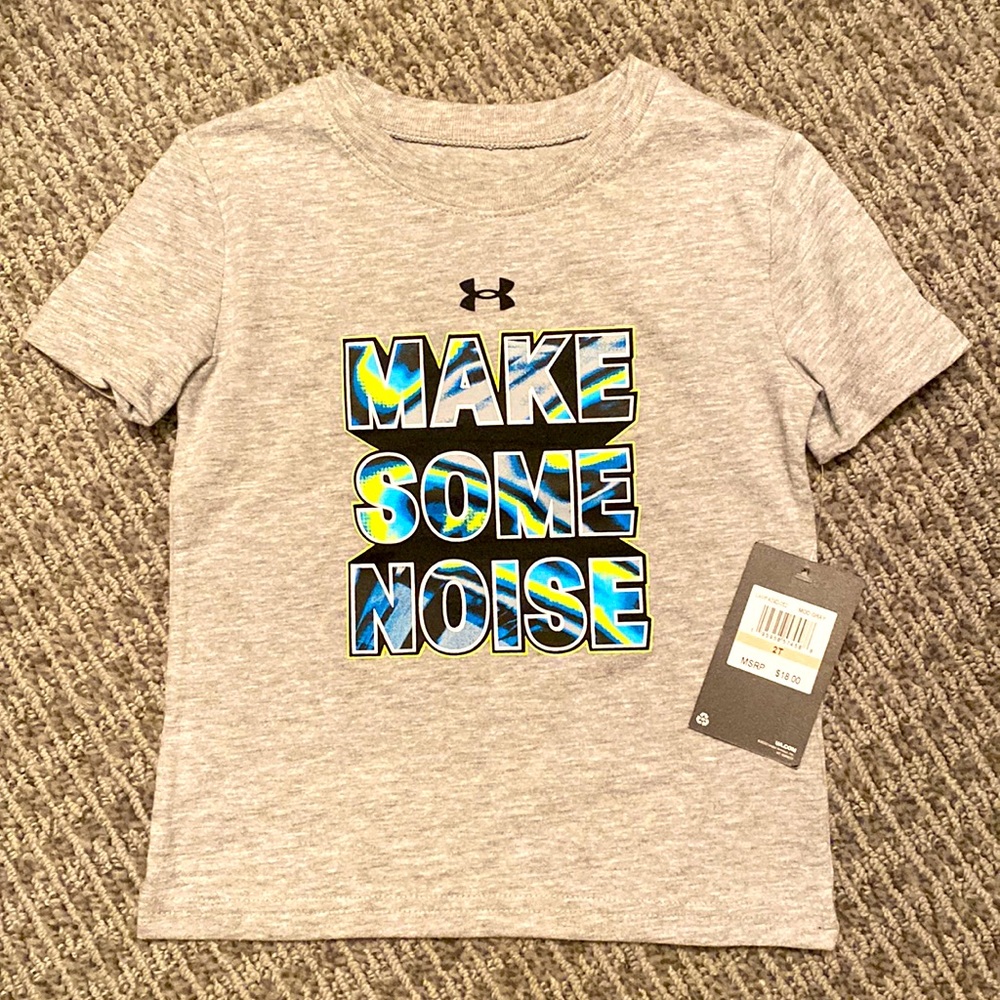 Under Armour Make Some Noise Gray T-shirt